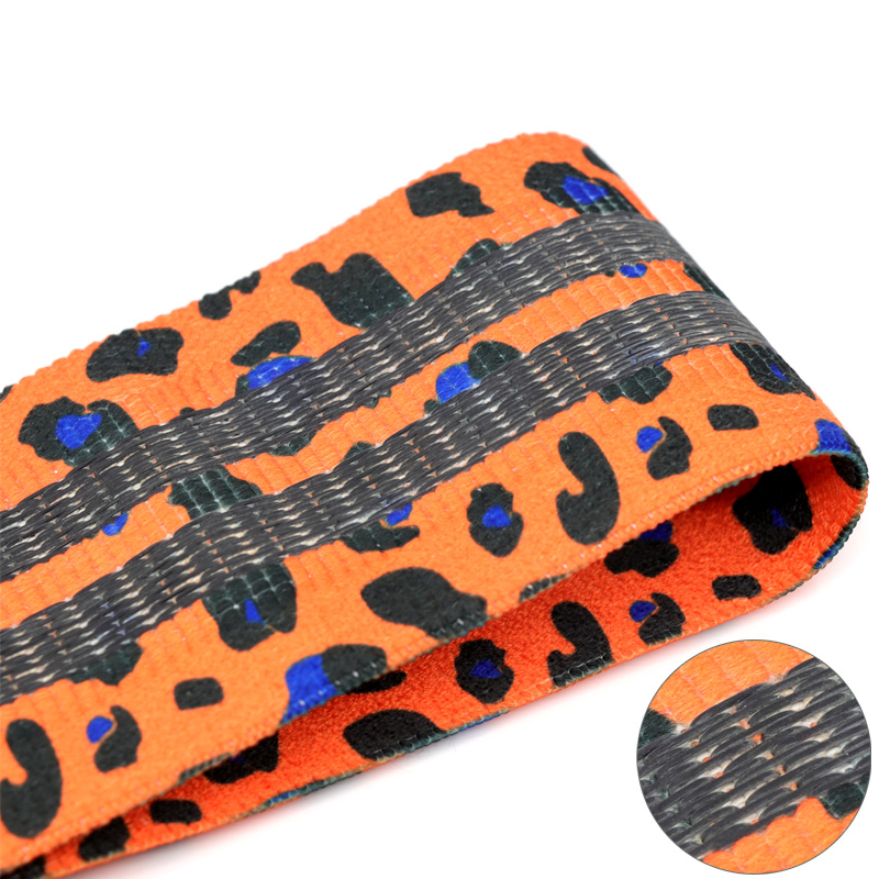 Leopar Desenli Kalça Bantları, - Yoga Fitness Resistance Band incelemesi ve fiyatı