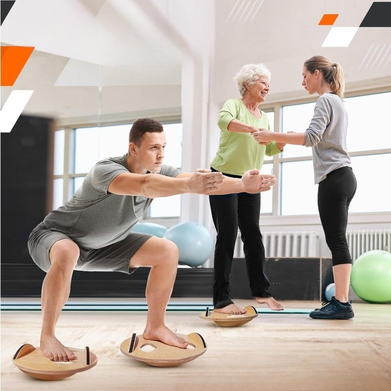 Ahşap Denge Tahtası Yetişkin A - Yoga Fitness Training incelemesi ve fiyatı