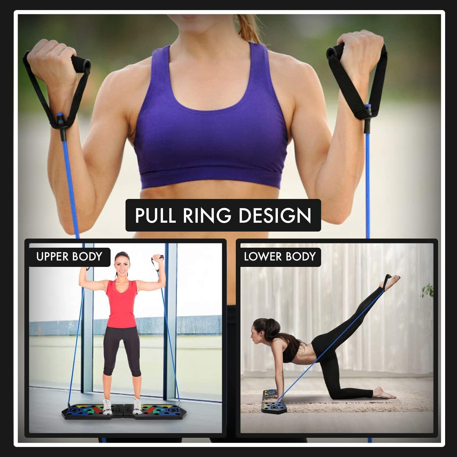 Renkli Katlanır Push Up Board  - Push Up Board incelemesi ve fiyatı